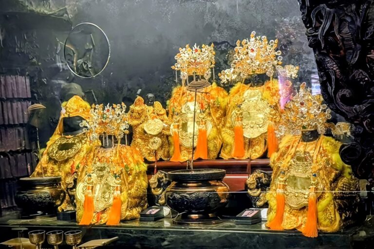 南投竹山紫南宮拜土地公