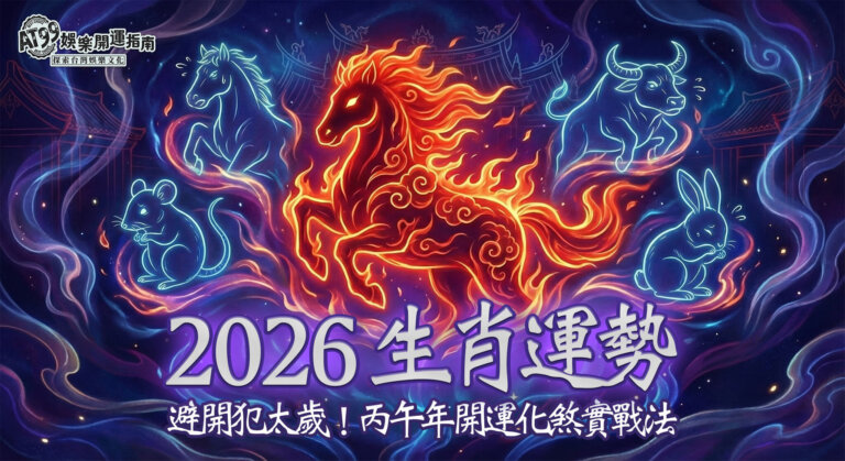 2026生肖運勢 - 避開犯太歲!丙午年開運化煞實戰法